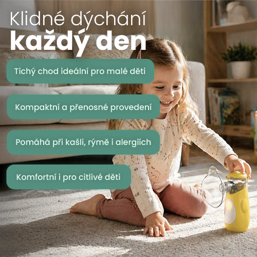 Mesh inhalátor pro děti